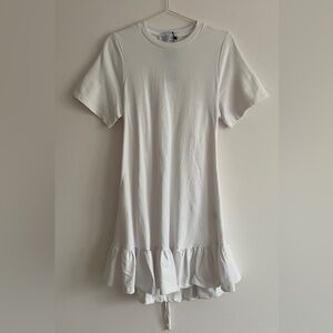 STYLENANDA White T-shirt Dress